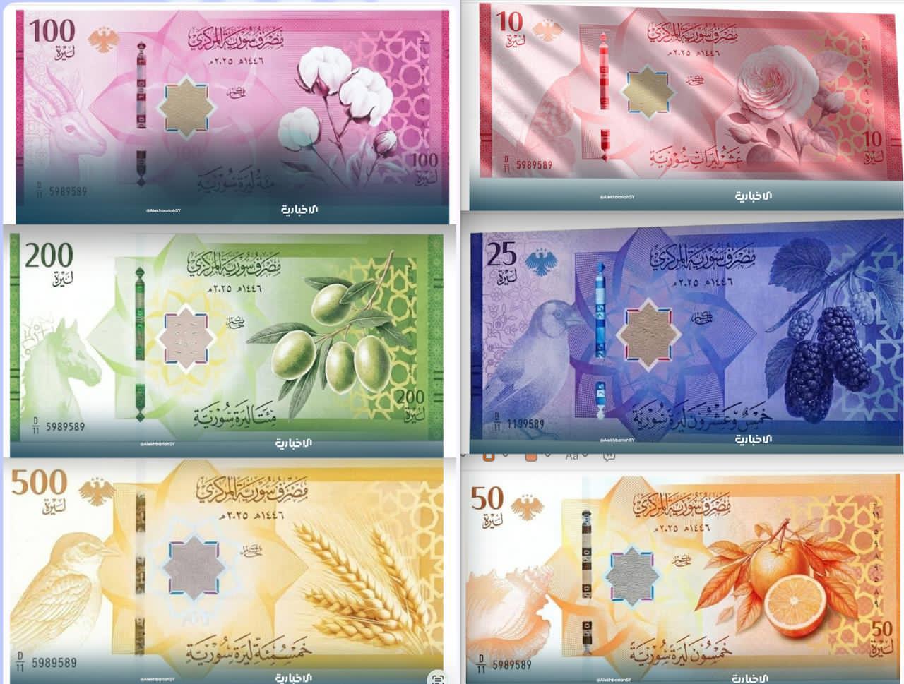 الليرة السورية الجديدة