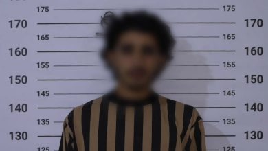 قائد الأمن الداخلي في محافظة إدلب، العميد غسان باكير-ألقت مديرية الأمن الداخلي في منطقة سراقب ا (1)