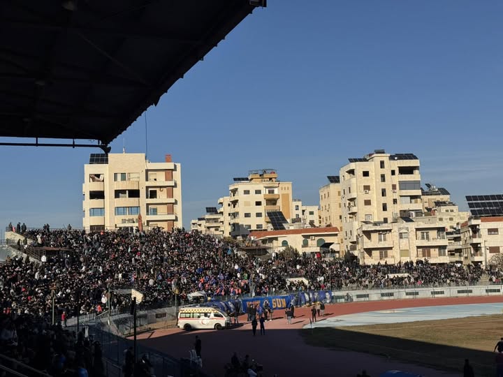 ملعب عبد الباسط الساروت - حي بابا عمرو - حمص - جريدة مصدر