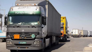 منع دخول الشاحنات غير السورية إلى الأراضي السورية عبر المنافذ البرية الحدودية