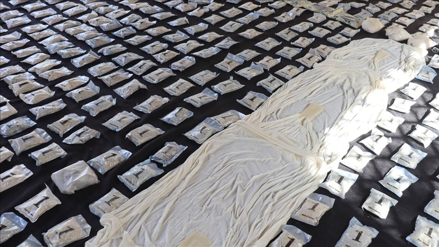 كمية ضخمة من المواد المخدّرة في مناطق جنوب سوريا، كانت معدّة للتهريب إلى الأردن،