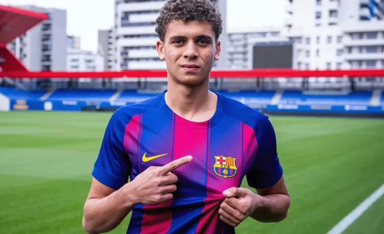 حمزة عبد الكريم المصدر موقع برشلونة الرسمي