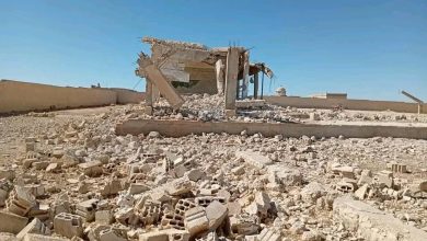 مدرسة مدمرة في قرى ناحية عقيربات - عقيربات نيوز