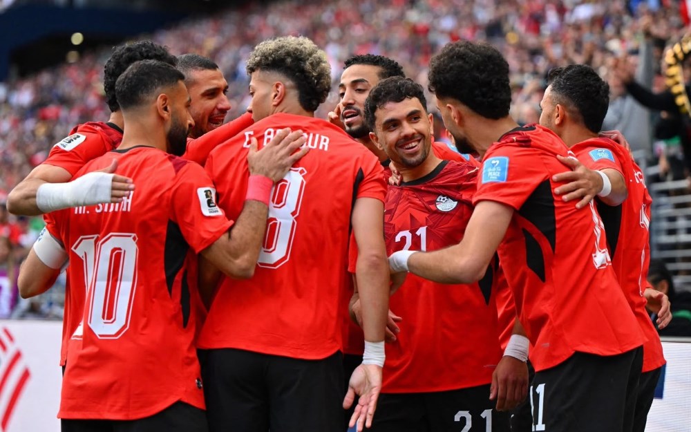 المنتخب المصري من مباراته مع ايران في كأس العالم 2026