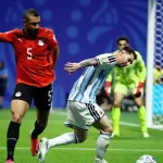 من مباراة مصر والأرجنتين مصدر الصورة: رويترز