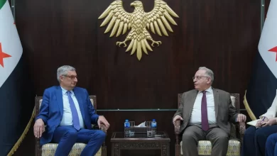 وزير المالية محمد يسر برنية مع وفد من مجلس الشيوخ الفرنسي